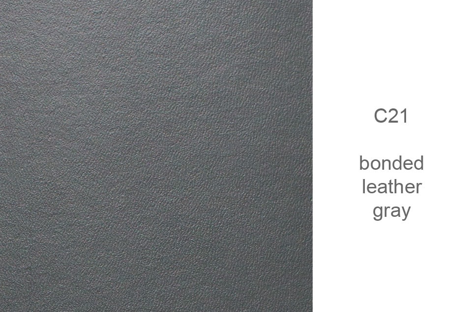 C21 bonded leather gray