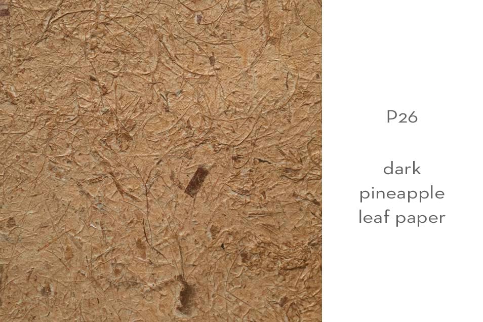 P26 dark pineapple leaf paper